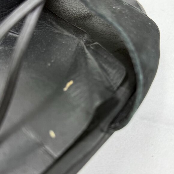 Eileen Fisher Black Suede Flat Sandals Womens Size 9 Back Zipper Open Toe Design - Picture 10 of 10